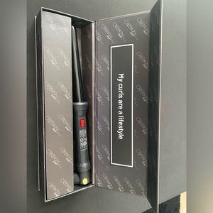 Hair curling wand (black)